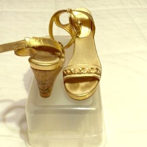 Coach Gold Accent Wedges